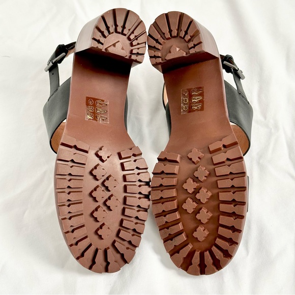 Madewell The Kiera Lugsole Sandal Black 9 - Picture 15 of 15